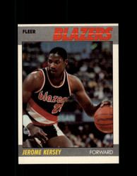 1987 JEROME KERSEY FLEER #60 BLAZERS *G2736