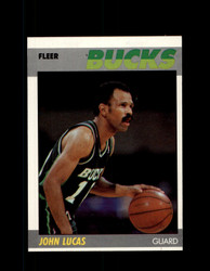 1987 JOHN LUCAS FLEER #66 BUCKS *4817