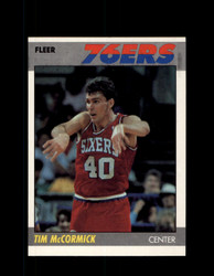 1987 TIM MCCORMICK FLEER #71 76ERS *5279