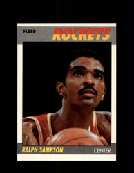 1987 RALPH SAMPSON FLEER #95 ROCKETS *R3332