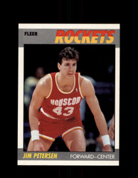 1987 JIM PETERSEN FLEER #86 ROCKETS *2742