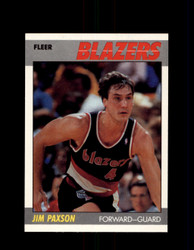 1987 JIM PAXSON FLEER #82 BLAZERS *1158