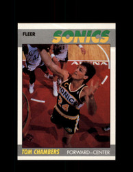 1987 TOM CHAMBERS FLEER #19 SUPERSONICS *R1581
