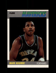 1987 MARK AGUIRRE FLEER #3 MAVERICKS *9647