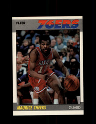 1987 MAURICE CHEEKS FLEER #20 76ERS *G4234