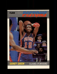 1987 SIDNEY GREEN FLEER #44 PISTONS *G4242