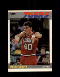 1987 TIM MCCORMICK FLEER #71 76ERS *G4252