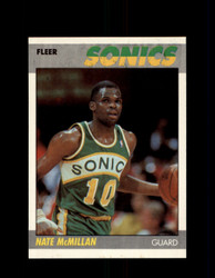 1987 NATE MCMILLAN FLEER #75 SUPERSONICS *G4255