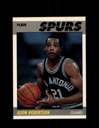 1987 ALVIN ROBERTSON FLEER #93 SPURS *G4262