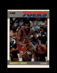 1987 MAURICE CHEEKS FLEER #20 76ERS *G4285