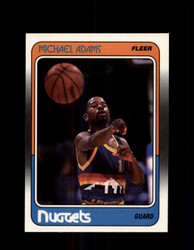 1988 MICHAEL ADAMS FLEER #33 NUGGETS *G4308