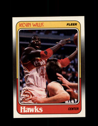 1988 KEVIN WILLIS FLEER #6 HAWKS *G4332