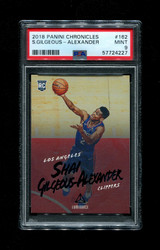 2018 SHAI GILGEOUS-ALEXANDER PANINI CHRONICLES #162 ROOKIE CLIPPERS PSA 9