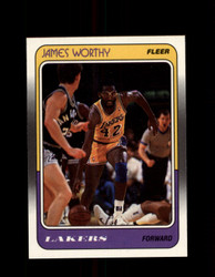 1988 JAMES WORTHY FLEER #70 LAKERS *G4349