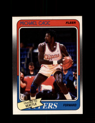 1988 MICHAEL CAGE FLEER #62 CLIPPERS *G4356