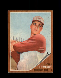 1962 JOHN EDWARDS TOPPS #302 REDS *9920