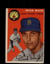 1954 DICK WEIK TOPPS #224 TIGERS *G4416