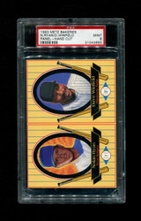 1993 NOLAN RYAN METZ BAKERIES PANEL HAND CUT D. WINFIELD PSA 9