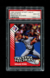 1993 NOLAN RYAN KENNER START. LINEUP PRESTIGE PITCHERS PSA 10