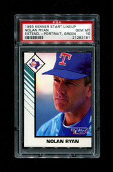 1993 NOLAN RYAN KENNER START. LINEUP PORTRAIT,GREEN PSA 10