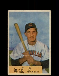 1954 MICKEY GRASSO BOWMAN #184 INDIANS *8736