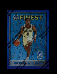 1995 MICHAEL WILLIAMS FINEST #21 REFRACTOR TIMBERWOLVES *4565