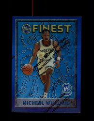1995 MICHAEL WILLIAMS FINEST #21 REFRACTOR TIMBERWOLVES *R5799