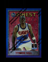 1995 TYRONE HILL FINEST #30 REFRACTOR CAVALIERS *2050