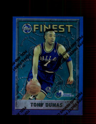 1995 TONY DUMAS FINEST #69 REFRACTOR MAVERICKS *3484