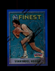 1995 VINNY DEL NEGRO FINEST #78 REFRACTOR SPURS *G6655
