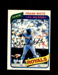 1980 FRANK WHITE OPC #24 O-PEE-CHEE ROYALS *G4769