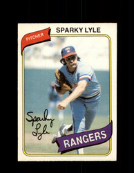 1980 SPARKY LYLE OPC #62 O-PEE-CHEE RANGERS *G4814