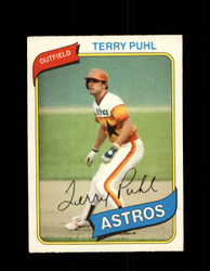 1980 TERRY PUHL OPC #82 O-PEE-CHEE ASTROS *G4798