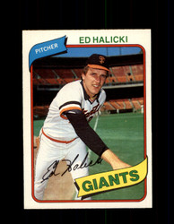 1980 ED HALICKI OPC #115 O-PEE-CHEE GIANTS *G4821