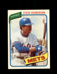 1980 STEVE HENDERSON OPC #156 O-PEE-CHEE METS *G4841