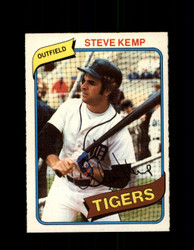 1980 STEVE KEMP OPC #166 O-PEE-CHEE TIGERS *G4847