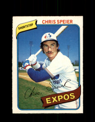 1980 CHRIS SPEIER OPC #168 O-PEE-CHEE EXPOS *G4849