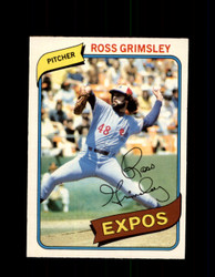 1980 ROSS GRIMSLEY OPC #195 O-PEE-CHEE EXPOS *G4861