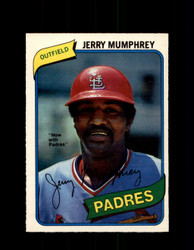 1980 JERRY MUMPHREY OPC #196 O-PEE-CHEE PADRES *G4862