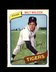 1980 MILT WILCOX OPC #204 O-PEE-CHEE TIGERS *G4869