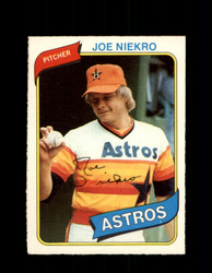 1980 JOE NIEKRO OPC #226 O-PEE-CHEE ASTROS *G4884