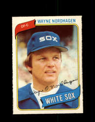 1980 WAYNE NORDHAGEN OPC #253 O-PEE-CHEE WHITE SOX *G4900