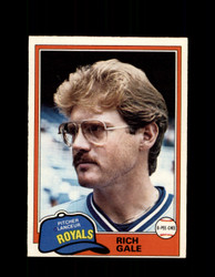 1981 RICH GALE OPC #363 O-PEE-CHEE ROYALS *G4957