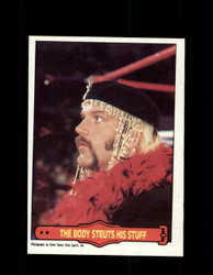 1985 JESSE VENTURA #70 WWF O-PEE-CHEE THE BODY STRUTS HIS STUFF *7053