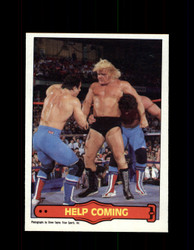 1985 GREG "THE HAMMER" #69 WWF O-PEE-CHEE HELP COMING *7365