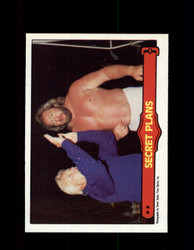 1985 BOBBY HEENAN #47 WWF O-PEE-CHEE SECRET PLANS *2567