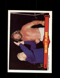 1985 BOBBY HEENAN #47 WWF O-PEE-CHEE SECRET PLANS *7515