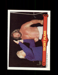 1985 BOBBY HEENAN #47 WWF O-PEE-CHEE SECRET PLANS *R4598