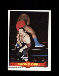 1985 JIM NEIDHART #40 WWF O-PEE-CHEE SHOVE OFF *6337