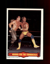 1985 HULK HOGAN #23 WWF O-PEE-CHEE HEADED FOR THE TURNBUCKLE *G5129